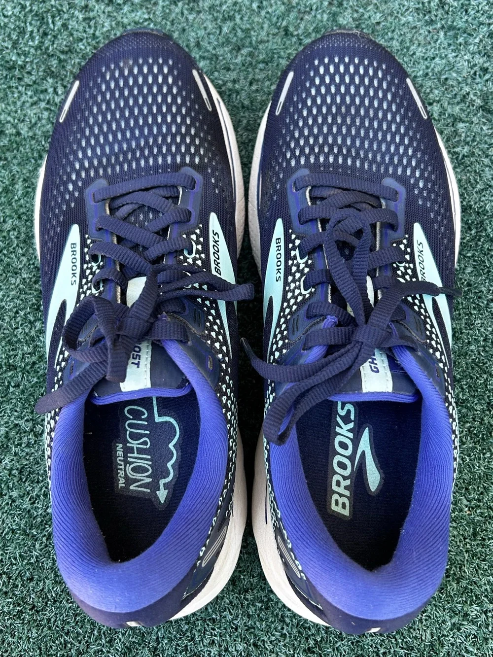 Brooks Ghost 14 Running Shoe Blue 9